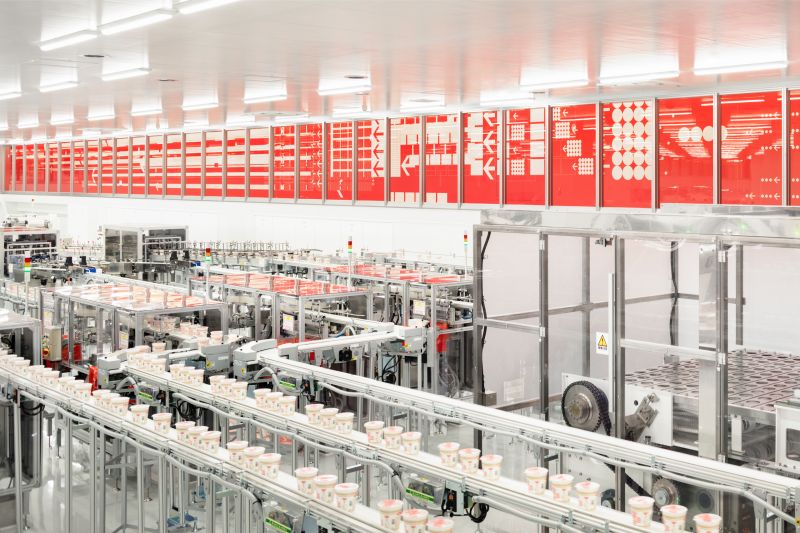 kiến trúc độc lạ của nhà máy Nissin kiến trúc độc lạ của nhà máy Nissin
